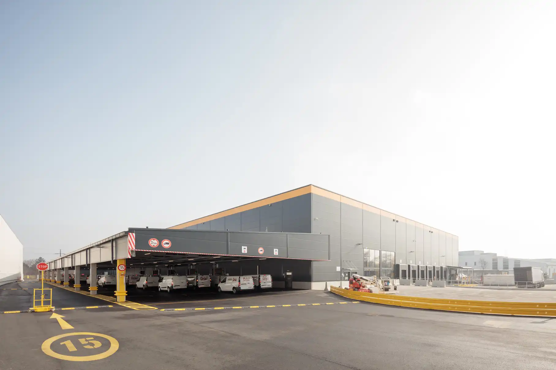 Logistic center in Vienna